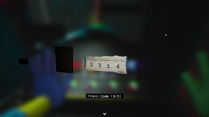 Teraz jedynce co zostało to kliknięcie ikonek w odpowiedniej kolejności - Poppy Playtime: Pociąg - solucja, opis przejścia - Poppy Playtime - poradnik do gry