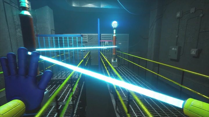 Po spadnięciu na niższy poziom udajcie się od razu do pomieszczenia z napisem POWER - Poppy Playtime: Droga na stację - solucja, opis przejścia - Poppy Playtime - poradnik do gry