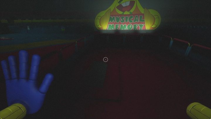 Aby przejść do miejsca, w którym zdobędziecie dłoń dostaniecie się z głównego pomieszczenia - Poppy Playtime: Zielona dłoń - solucja, opis przejścia - Poppy Playtime - poradnik do gry