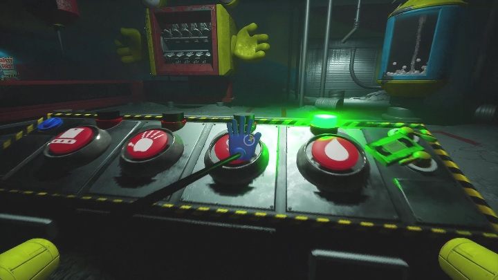 Po przejściu niewielkiego korytarza dotrzecie do miejsca, w którym stworzycie nową dłoń - Poppy Playtime: Zielona dłoń - solucja, opis przejścia - Poppy Playtime - poradnik do gry