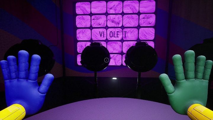 W drugiej rundzie poprawne ułożenie przycisków to - Poppy Playtime: Musical Memory - solucja, opis przejścia - Poppy Playtime - poradnik do gry