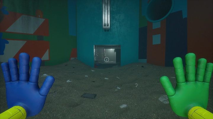 Po przejściu minigry dostaniecie wskazówkę i drogę do wyjścia - Poppy Playtime: Wack-A-Wuggy - solucja, opis przejścia - Poppy Playtime - poradnik do gry