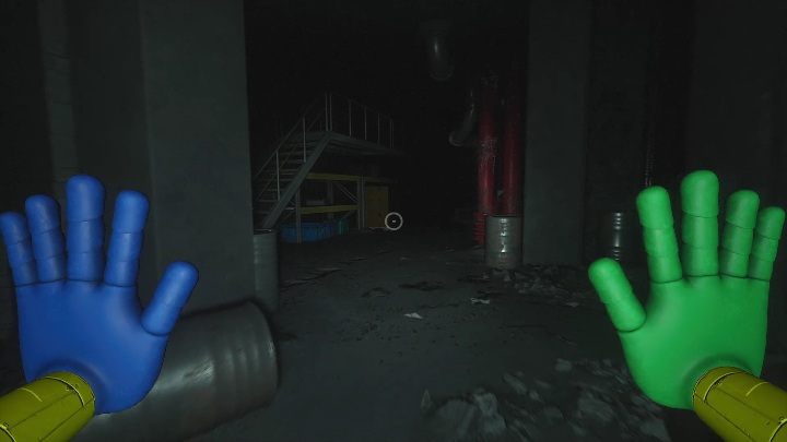 Uciekając przemierzycie różne korytarze i zakamarki - Poppy Playtime: Mommy Long Legs - solucja, opis przejścia - Poppy Playtime - poradnik do gry