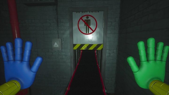 Gdy dotrzecie do ostatniego tunelu uruchomcie czerwoną dźwignię, ta otworzy przejście tunelem - Poppy Playtime: Mommy Long Legs - solucja, opis przejścia - Poppy Playtime - poradnik do gry