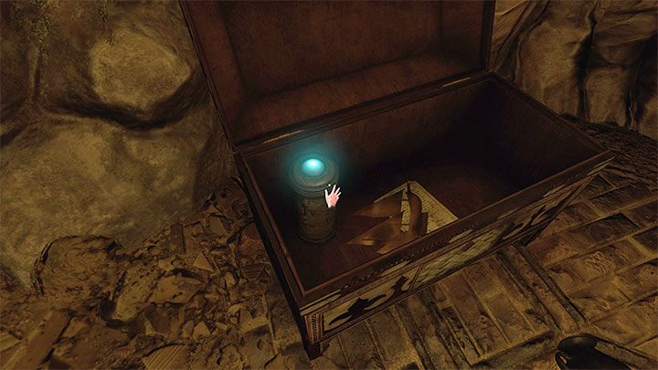 Kolejny ważny obiekt z tego obszaru to duża skrzynia z powyższego obrazka - Amnesia Rebirth: The Cistern - solucja, sekrety - Amnesia Rebirth - poradnik do gry