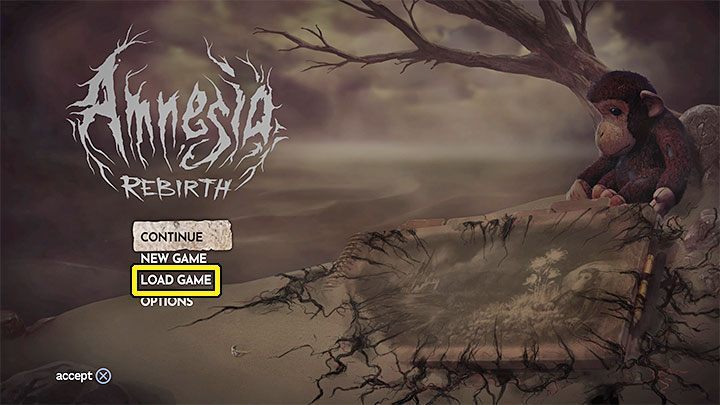 Amnesia Rebirth nie posiada klasycznej opcji powtarzania rozdziałów, czyli tzw - Lista wszystkich rozdziałów - Amnesia Rebirth - poradnik do gry