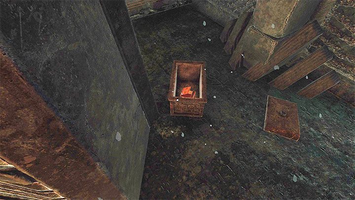 Rozdział ten rozpoczniecie obok drabiny, ale zanim z niej skorzystajcie rozejrzyjcie się po okolicy za zapałkami z małej skrzynki - Amnesia Rebirth: The Lower Factory - solucja, sekrety - Amnesia Rebirth - poradnik do gry