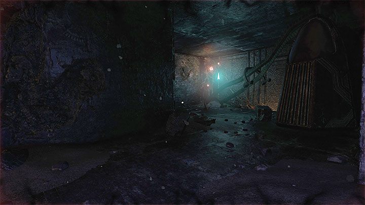 Znajdziecie się w dużej lokacji z kapsułami i podczas przeprawy przez nią musicie na nowo unikać zjaw - Amnesia Rebirth: The Lower Factory - solucja, sekrety - Amnesia Rebirth - poradnik do gry