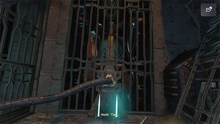 Na koniec musicie umieścić przeciągany kabel w prawym slocie z dołączonego obrazka, a przywrócicie zasilanie do prawej windy z początku rozdziału - Amnesia Rebirth: The Tower - solucja, sekrety - Amnesia Rebirth - poradnik do gry