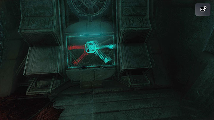 Udane wykonanie każdej akcji powinno być zasygnalizowane pojawieniem się nowego czerwonego połączenia na bocznym schemacie (dołączony obrazek) - Amnesia Rebirth: The Throne Room - 3 zakończenia - Amnesia Rebirth - poradnik do gry