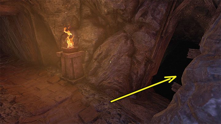 Podczas przeprawy przez jaskinie nie musicie jeszcze używać zapałek i możecie polecać na opcji sprintu - Amnesia Rebirth: The Caves - solucja, sekrety - Amnesia Rebirth - poradnik do gry