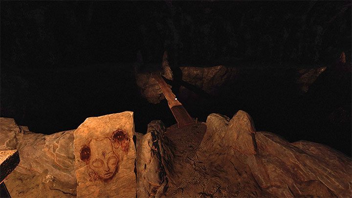 Po zdobyciu sekretu zdecydujcie się na przejście po wąskiej desce - Amnesia Rebirth: The Caves - solucja, sekrety - Amnesia Rebirth - poradnik do gry