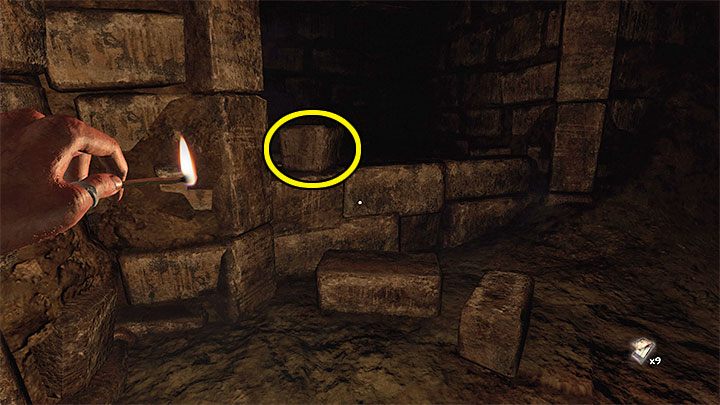Tuż po skorzystaniu z odblokowanego przejścia zainteresujcie się obszarem po lewej stronie - Amnesia Rebirth: The Tomb of Tin Hinan - solucja, sekrety - Amnesia Rebirth - poradnik do gry