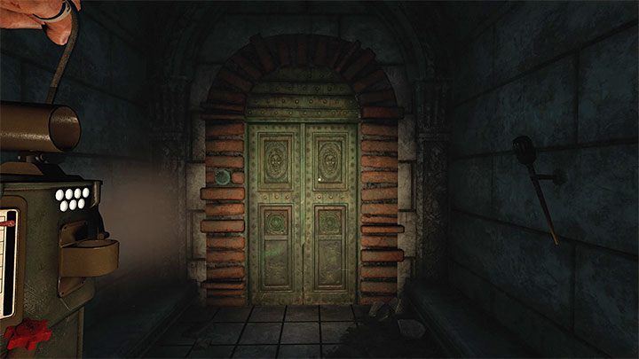 Dalsze podążanie tą ścieżką doprowadzi Was do pokazanego na obrazku przejścia do Chamber of Pillars - Amnesia Rebirth: The Portal Chamber (1 wizyta) - solucja, sekrety - Amnesia Rebirth - poradnik do gry