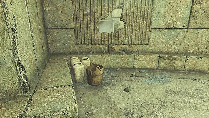 Na lewo od filarów (patrząc od strony konsoli) znajdziecie kilka dzbanów z powyższego obrazka - Amnesia Rebirth: The Chamber of Pillars - solucja, sekrety - Amnesia Rebirth - poradnik do gry