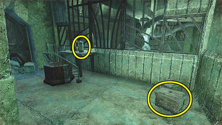 W dalszym ciągu eksplorujcie zakręcaną ścieżkę, dzięki której odkryjecie schody prowadzące na dół - Amnesia Rebirth: The Hunting Grounds - solucja, sekrety - Amnesia Rebirth - poradnik do gry