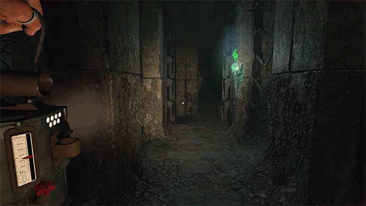 Po lewej stronie odblokuje się przejście - Amnesia Rebirth: The Hunting Grounds - solucja, sekrety - Amnesia Rebirth - poradnik do gry