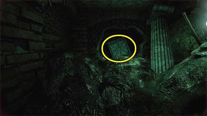Bohaterka musi przeciskać się przez kolejne bardzo wąskie przejścia - Amnesia Rebirth: The Catacombs - solucja, sekrety - Amnesia Rebirth - poradnik do gry