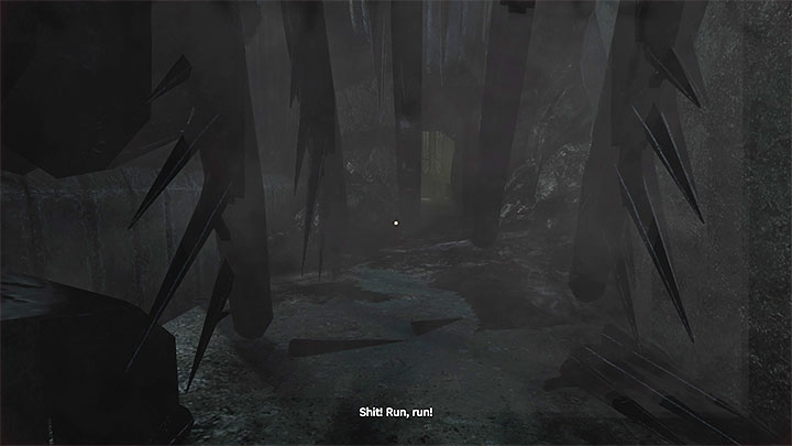 Przejdźcie do odblokowanego przejścia i kucnijcie przecisnąć się przez otwór - Amnesia Rebirth: The Catacombs - solucja, sekrety - Amnesia Rebirth - poradnik do gry