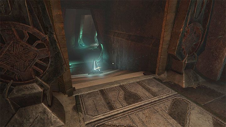 Dla przypomnienia piramidy używane są do tworzenia połączeń i kluczowe jest w tym przypadku to żeby każda z nich znajdowała się w zasięgu - Amnesia Rebirth: The Theater - solucja, sekrety - Amnesia Rebirth - poradnik do gry