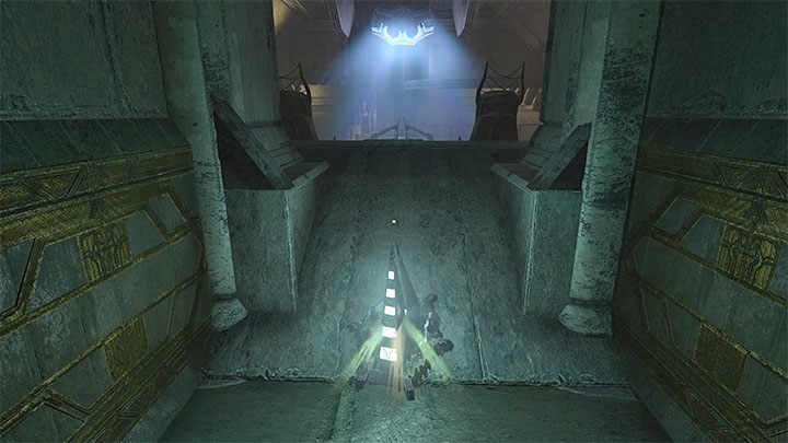 Połóżcie piramidę 2 blisko wejścia do ciemnego pomieszczenia - Amnesia Rebirth: The Theater - solucja, sekrety - Amnesia Rebirth - poradnik do gry