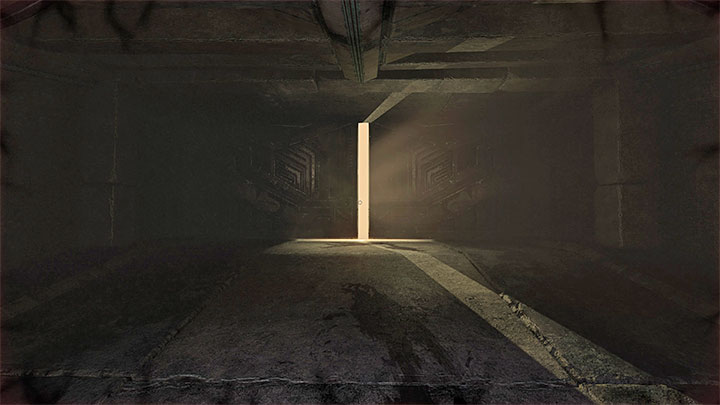 W drodze do wyjścia może dojść do konfrontacji z ghulem i w zależności od sytuacji możecie rzucić się do ucieczki lub schować - Amnesia Rebirth: The Theater - solucja, sekrety - Amnesia Rebirth - poradnik do gry