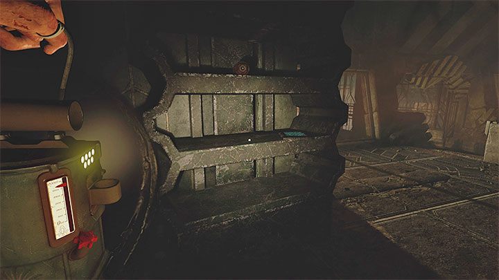 Rozsuńcie drzwi prowadzące do kolejnej sali - Amnesia Rebirth: The Laboratory - solucja, sekrety - Amnesia Rebirth - poradnik do gry