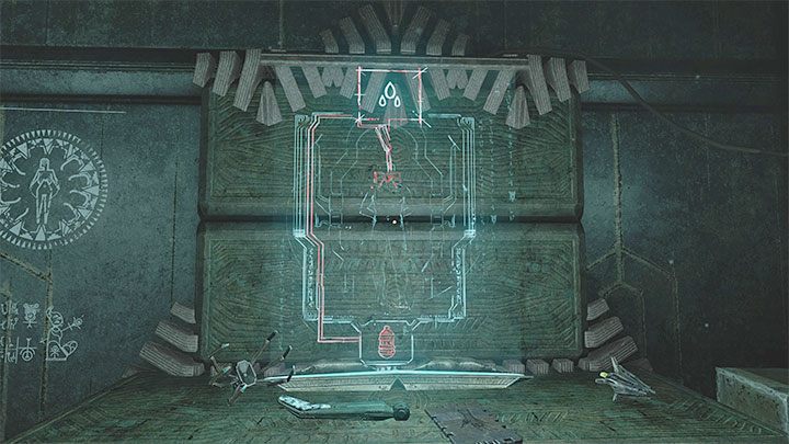 Trzeci schemat oznaczony jest ikoną kropli - Amnesia Rebirth: The Laboratory - solucja, sekrety - Amnesia Rebirth - poradnik do gry