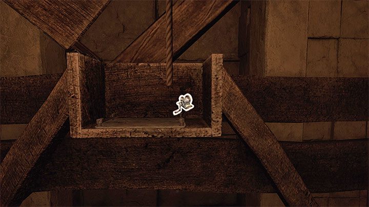 Podczas eksploracji parteru zauważyliście już pewnie wcześniej dużą kuszę i musicie teraz do niej powrócić - Amnesia Rebirth: The Fortress - solucja, sekrety - Amnesia Rebirth - poradnik do gry