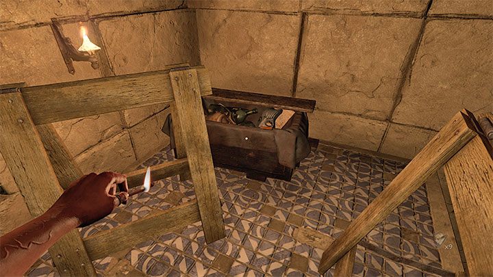 Podczas eksploracji piętra natraficie na schody prowadzące na górę - Amnesia Rebirth: The Fortress - solucja, sekrety - Amnesia Rebirth - poradnik do gry
