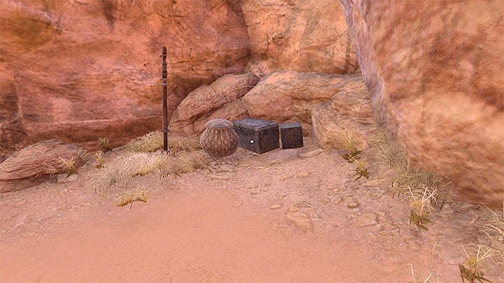 Zainteresujcie się teraz obszarem na prawo od głównej części oazy - Amnesia Rebirth: The Oasis - solucja, sekrety - Amnesia Rebirth - poradnik do gry