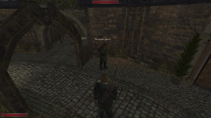 Dość niedługo po zakupie domu, koło Waszych drzwi powinien się pojawić Domokrążca - Kroniki Myrtany: Własny dom - Kroniki Myrtany - poradnik do gry