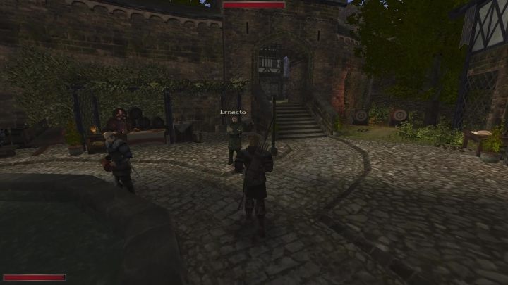 Mężczyznę możecie znaleźć na placu przed siedzibą gildii - Kroniki Myrtany: Wyrwać chwasta - solucja, opis przejścia - Kroniki Myrtany - poradnik do gry