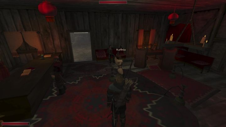 Kobieta wie gdzie znajduje się poszukiwana przez Was osoba, ale najpierw musicie się uporać z Pietrem - Kroniki Myrtany: Wyrwać chwasta - solucja, opis przejścia - Kroniki Myrtany - poradnik do gry