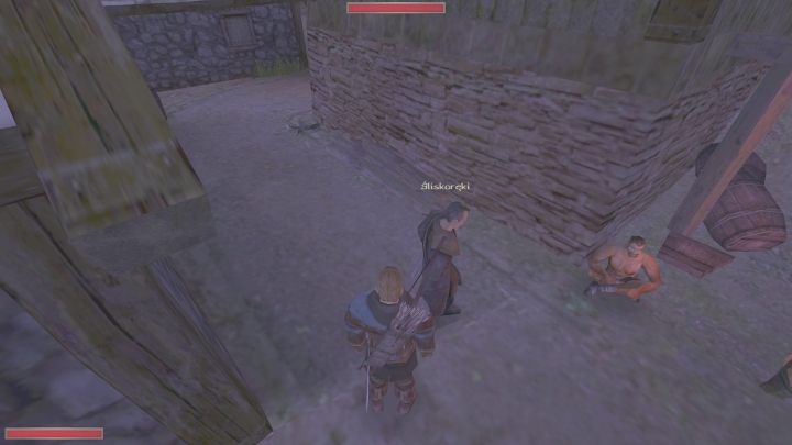 Mężczyznę możecie spotkać w dzielnicy slumsów - Kroniki Myrtany: Śliskoręki - list gończy, gdzie jest, jak pokonać? - Kroniki Myrtany - poradnik do gry