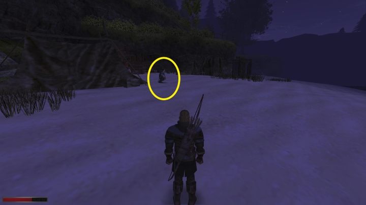 W głębi plaży znajduje się niewielka osada rybacka - Kroniki Myrtany: Nieuczciwa konkurencja - solucja, opis przejścia - Kroniki Myrtany - poradnik do gry