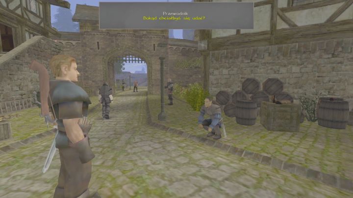 Jeżeli weszliście do Archolos przez kanały, to nie musicie się o to martwić, gdyż to właśnie Helga powita Was w mieście - Kroniki Myrtany: Jak igła w stogu siana - solucja, opis przejścia - Kroniki Myrtany - poradnik do gry