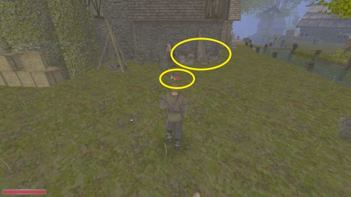 Następnie Jorn wpadnie na pomysł przeszukania chaty wuja - Kroniki Myrtany: Trzeba to rozchodzić - solucja, opis przejścia - Kroniki Myrtany - poradnik do gry