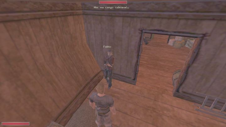 Kolejna osoba, która nie ma ochoty na pogawędkę - Kroniki Myrtany: Pod pokładem - solucja, opis przejścia - Kroniki Myrtany - poradnik do gry