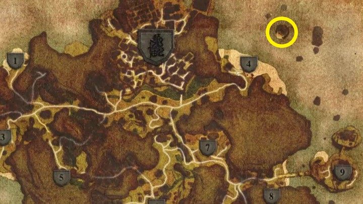 Jeżeli chcecie pomóc Nevilowi, to udajcie się do Bursztynowego Wybrzeża (na mapie numer 4) - Kroniki Myrtany: Zielona latarnia i skarb - solucja, opis przejścia - Kroniki Myrtany - poradnik do gry