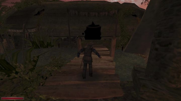 Zajrzyjcie do karczmy w przystani łotrów (nie da się jej przegapić, gdyż to sporych rozmiarów wrak statku) - Kroniki Myrtany: Kilka gęb do obicia - solucja, opis przejścia - Kroniki Myrtany - poradnik do gry