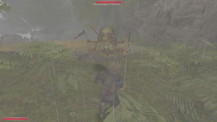 Jeżeli macie problemy z pokonaniem potwora, to możecie zwabić go bliżej myśliwego - z chęcią Wam pomoże - Kroniki Myrtany: Niepokojąca bestia - list gończy, gdzie jest, jak pokonać? - Kroniki Myrtany - poradnik do gry