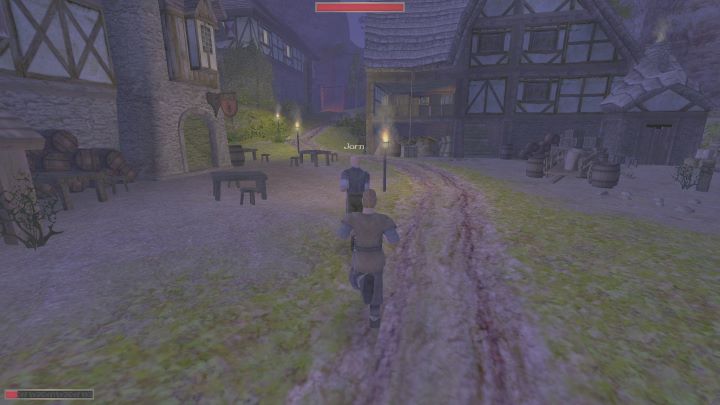 Jeżeli podróżujecie z bratem, musicie się wytłumaczyć właścicielce lokalu - Kroniki Myrtany: W poszukiwaniu azylu - solucja, opis przejścia - Kroniki Myrtany - poradnik do gry