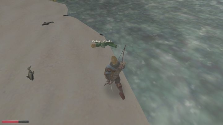 Poza rybami możecie tam znaleźć również ciało Vrazki - Kroniki Myrtany: Nadmorskie znalezisko - solucja, opis przejścia - Kroniki Myrtany - poradnik do gry