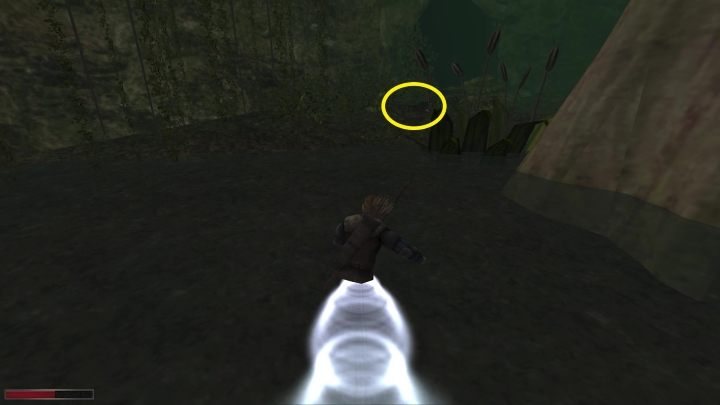 Pierwsze ciało jest przed samą jaskinią prowadzącą do przystani piratów - Kroniki Myrtany: Starzy znajomi - solucja, opis przejścia - Kroniki Myrtany - poradnik do gry