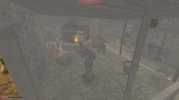 Jeżeli chcecie zostać jego czeladnikiem, to musicie mu zaimponować - Kroniki Myrtany: Praca dla kowala - solucja, opis przejścia - Kroniki Myrtany - poradnik do gry