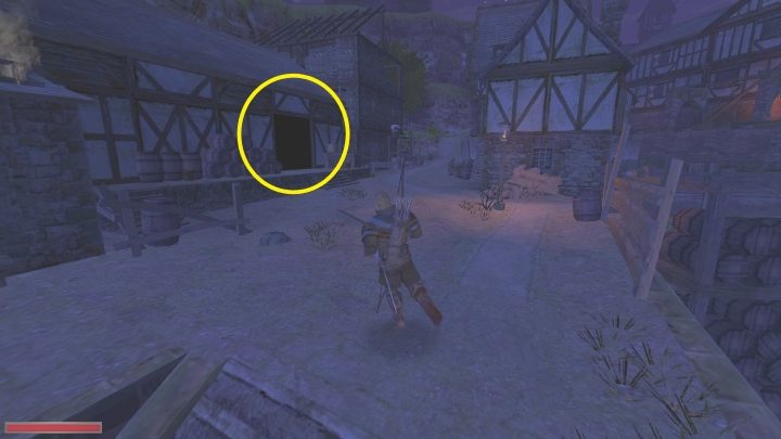 Wejdźcie do środka w nocy i opróżnijcie skrzynie - Kroniki Myrtany: Praca dla cieśli - solucja, opis przejścia - Kroniki Myrtany - poradnik do gry