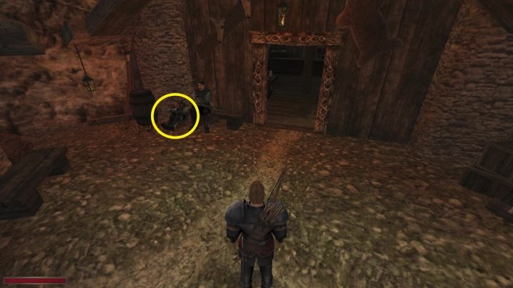 Przed karczmą możecie spotkać pijanego wilczego syna - Kroniki Myrtany: Spotkania (Wilcze leże) - lista wszystkich - Kroniki Myrtany - poradnik do gry