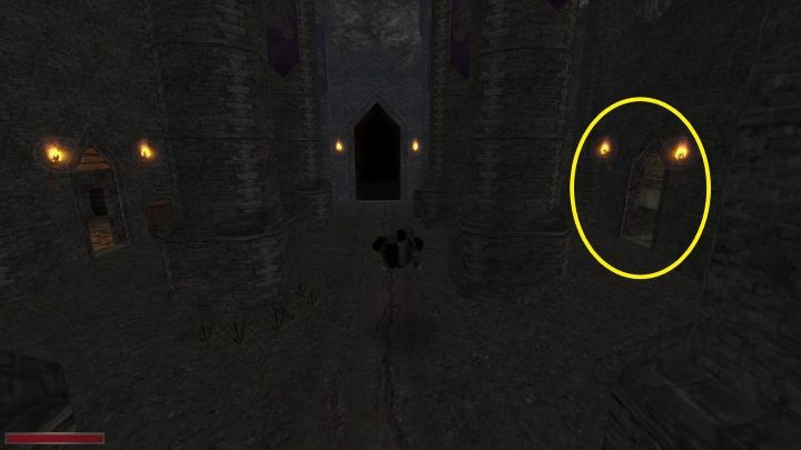 Alchemika znajdziecie przed siedzibą Ulryka - wejście po prawej stronie - Kroniki Myrtany: Przełomowe odkrycie - solucja opis przejścia - Kroniki Myrtany - poradnik do gry