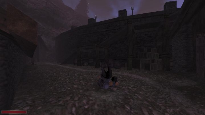 Pójdźcie przed zmierzchem na mury zamku - Kroniki Myrtany: Nocny wartownik - solucja, opis przejścia - Kroniki Myrtany - poradnik do gry